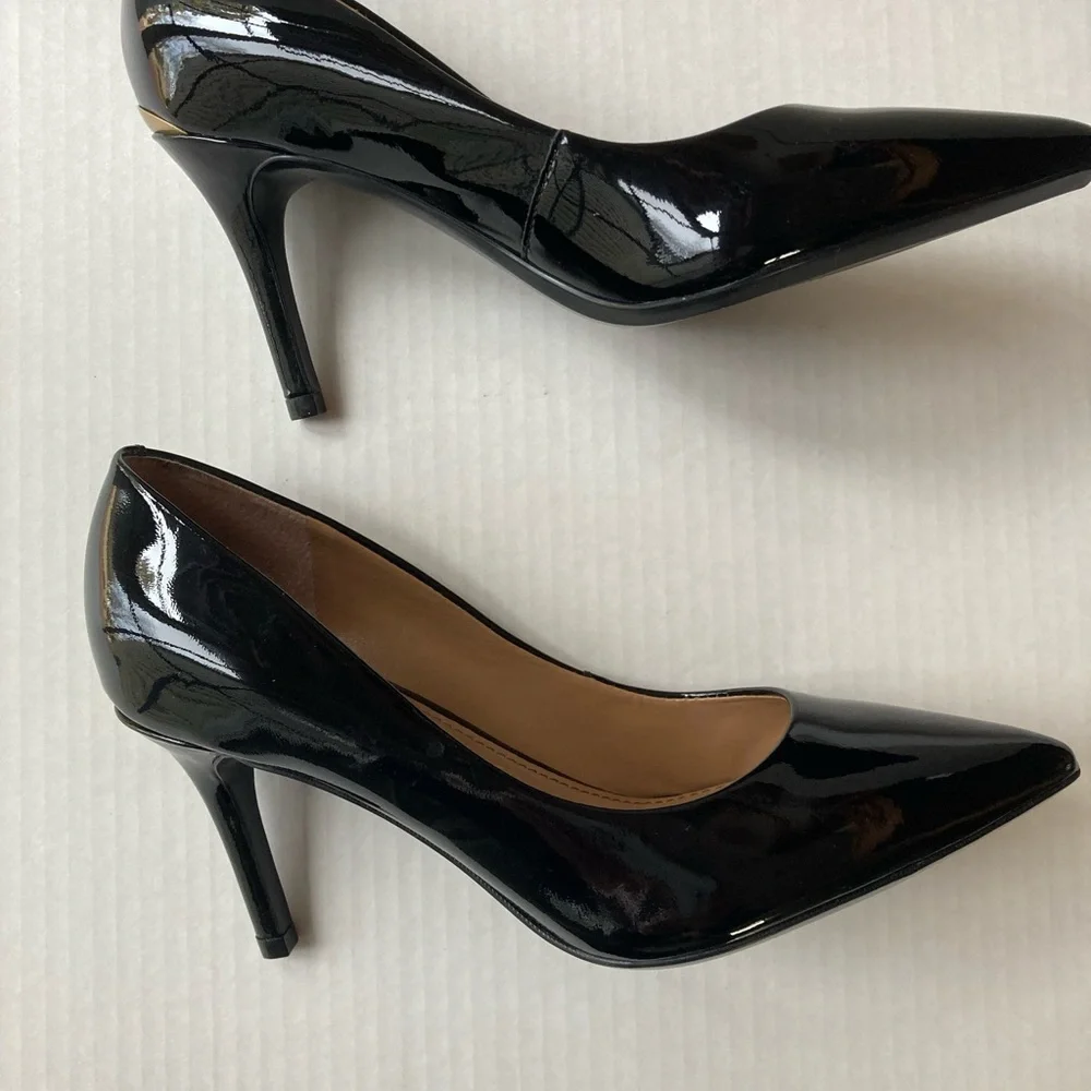 Calvin Klein gayle pointy toe stiletto pumps New - Picture 5 of 10